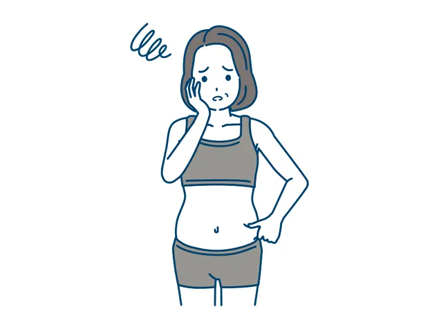 ダイエットがうまくいかない女性
